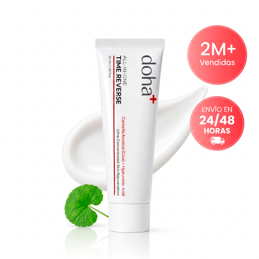 Doha™ | Crema Time Reverse (Todo en uno) | Con Centella Asiática